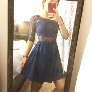 Cute navy blue dress